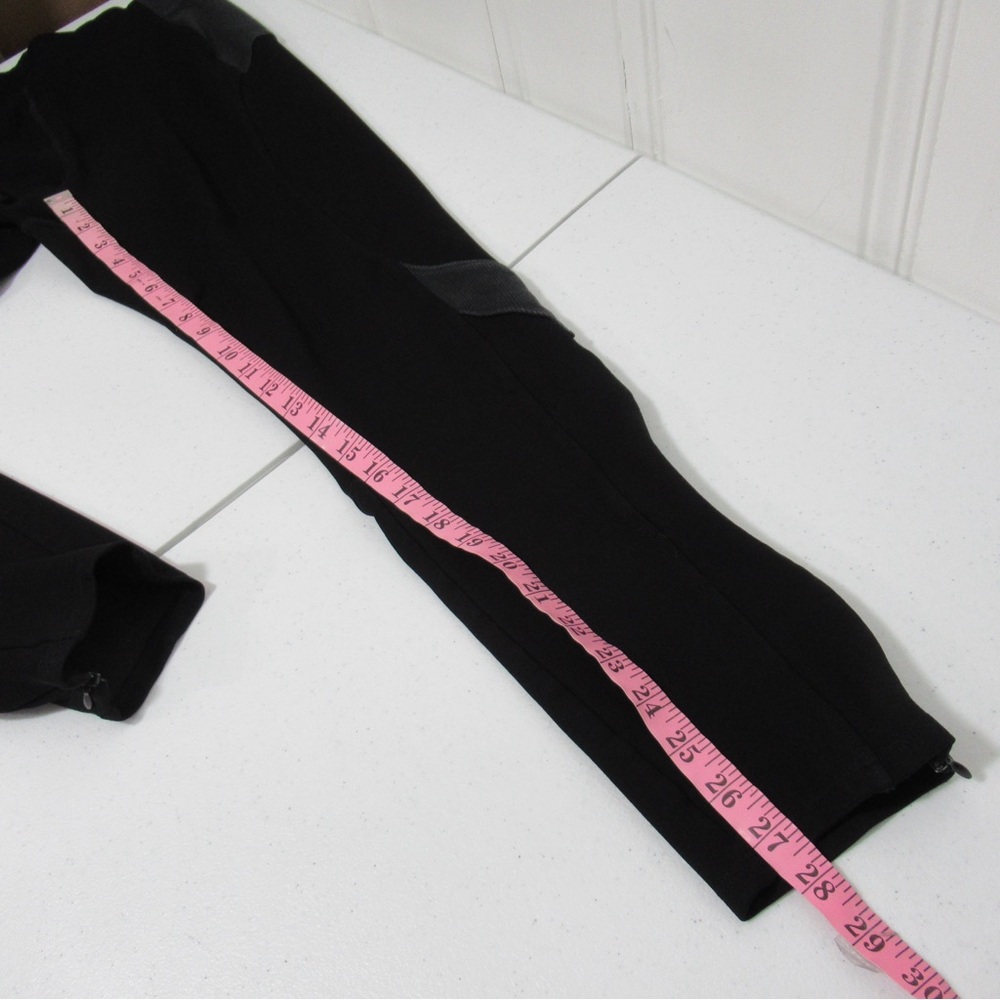 Free People Movement Black Next Level Zip-Cuff Ponte Leggings Size Small - Picture 16 of 17